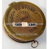 london sydney compass , desk compass, , nautical gift compass- promotional compass 13131