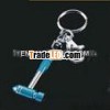 Golden Metal Hammer Style Key Chain