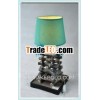 Wooden craftwork outdoor lamps
