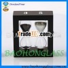 Home decoration wood MDF frame sandglass gift 3&5 minutes for tea