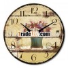 vintage decorative wall clock of 13.5 inch