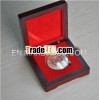 Single Coin Wood Display Box Storage