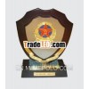 plaque wood award and metal gift