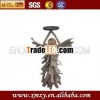 Animated wood christmas angels