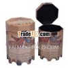 Wood Storage Bucket Set