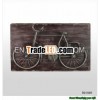 2013New Wooden Shabby Chic Bicycle Wall Decor Panel