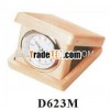 Wooden desk clock D623
