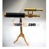10 inch Double Barrel Telescope with Brass stand