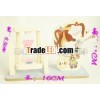 wholesale handmade Wooden crafts hourglass home decoration