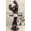 Abstract wooden sculpture