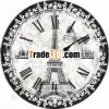 Eiffel Tower decorative clock new design 2013 YIWU