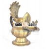 Brass Oil Lamp Pot Sukunda Traditional