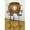 (25090228) Traditional Brass Rimmed Party Tub