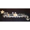 good quality natural decorative wooden letters set