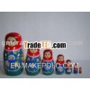 wooden russian doll