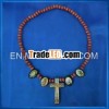 Handmade wooden rosary, rosario