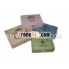 wholesale colorful painted wooden gift box with hinged lid