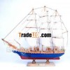 5017G Wooden model ship , Handcraft sailling boat decorations