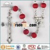 Wholesale alibaba perfumed red rose wood rosary