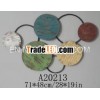 New!!!Wood Circle Wall Decor