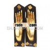 Wood carving,  hands,  for hanging,  13",  set of 2 pcs.