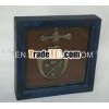 MDF pirate badge shadow box frame(PW002k)