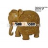 Elephant Wooden carving,  elephant statue