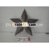 wooden star wall decoration