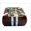 Wooden Brass Indian Handmade Handicrafts Ashtray
