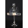 crystal candle holder with bead