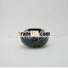 EA1186G crackle candle holder polyresin