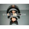 wooden arch base candle holder with diamonds