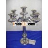 Aluminium 5 Lite Candelabras