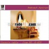 Classic 24k gold plated console table and mirror