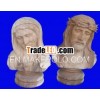 Wooden Stattue Pair Of Mother Mary And Jesus