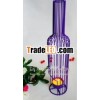 metal wire bottle tealight/votivecandle holder