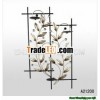 Decorative Metal Leaf Shape Wall Candle Holder
