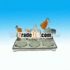 Polyresin seabird tealight holder