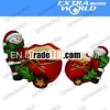 Ceramic Christmas candle holder, snowman