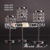 5806-A-B-CNP Metal Candle Holder with crystal