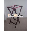 Luggage Rack:LR-01 Foldable Wooden Luggage Rack