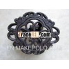 Cast iron candle holder