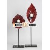 Beautiful leaf shaped candle holders innovative home decoration