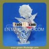 Holiday Angel metal candle holder