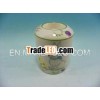 Elegant Easter Bunny Ceramic Candle Holder