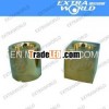 square and round ceramic electroplate gold candle holder