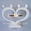 Wooden Sweety Heart Wedding Candle Holder