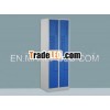 Z shape 2 doors metal wardrobe locker for changing room, disassembled locker