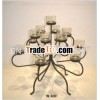 Hot sale iron wire black Candle Stand