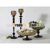 candle votive holders wholesale / antique compote